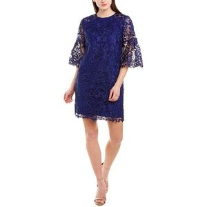 Shoshanna Royal Blue lace evening dress
